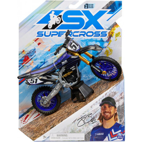 Supercross 1:10 Die Cast Collector Motorcycle Assortment