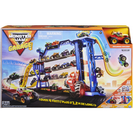 Monster Jam 1:64 Garage Playset