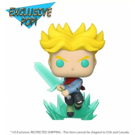 Dragonball Super - Super Saiyan Trunks w/Spirit Sword (Glow) Pop!