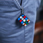 Rubik's Cube Keychain