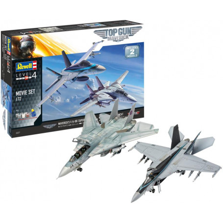 REVELL GIFT SET "TOP GUN 2 MOVIE SET" 1:72