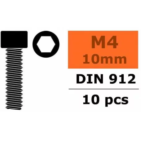 HEX SOCKET HEAD SCREW M4x10