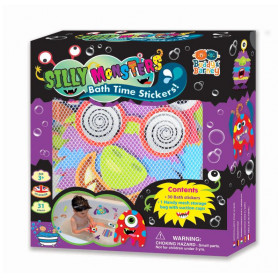 BATH STICKERS SILLY MONSTERS