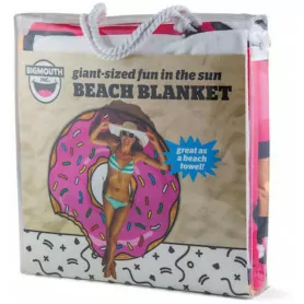 BigMouth Gigantic Frosted Donut Beach Blanket