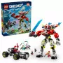 LEGO DREAMZzz Cooper's Tiger Mech & Zero's Hot Rod Car 71497