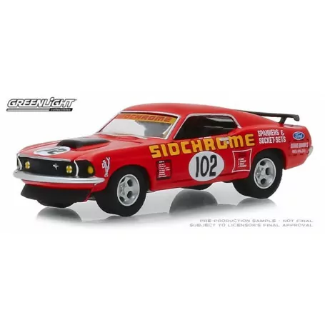 1:64 1969 Ford Mustang Boss 302 #102 Jim Richards Racing