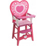 Dollsworld high chair wooden