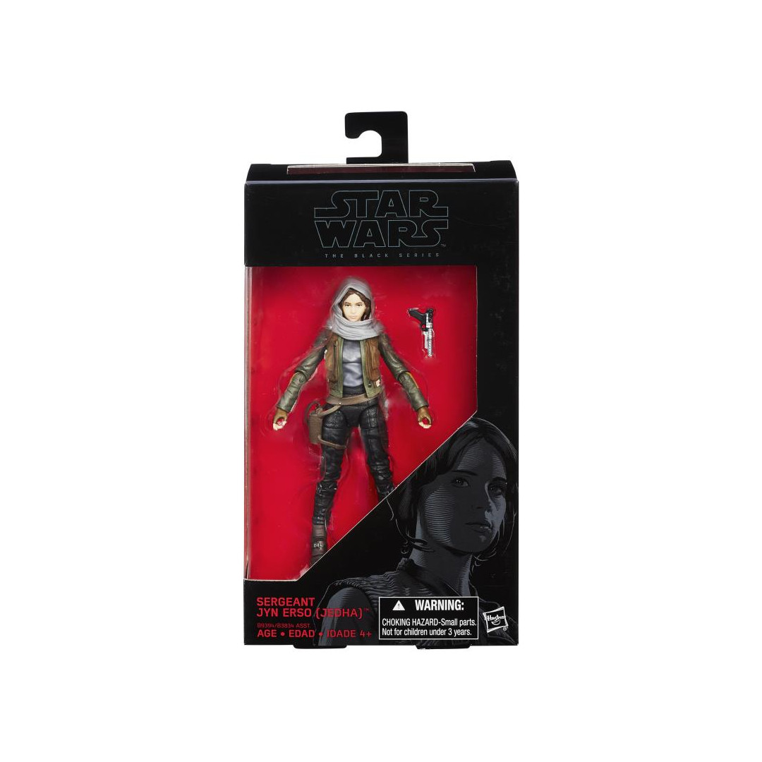 Star Wars Black Series – Figurine Jyn Erso Vintage 10 Cm – Collection 2010 – Articulée