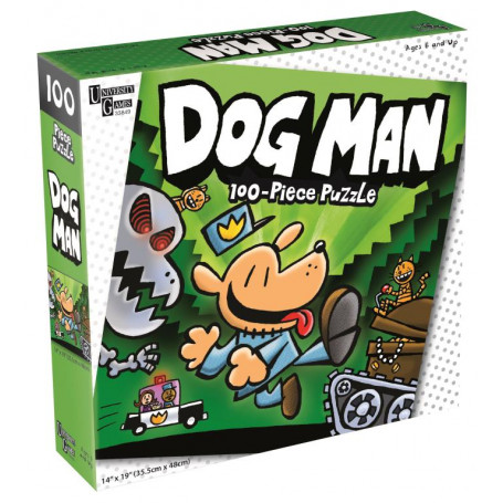 Dog Man Unleashed 100pc Puzzle