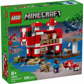 LEGO Minecraft The Mooshroom House 21270