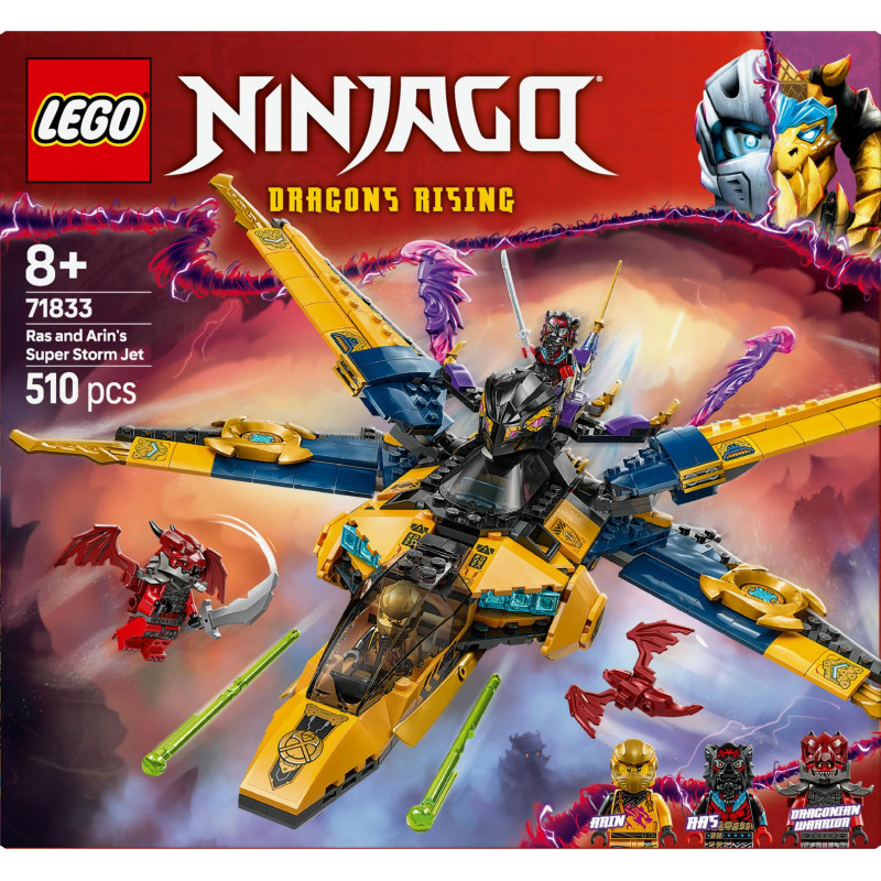 LEGO Ninjago Ras and Arin's Super Storm Jet 71833