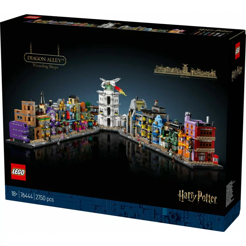 LEGO Harry Potter Diagon Alley Wizarding Shops 76444 main image 0