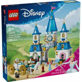 LEGO Disney Princess Cinderella's Castle & Horse Carriage 43275