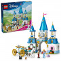 LEGO Disney Princess Cinderella's Castle & Horse Carriage 43275