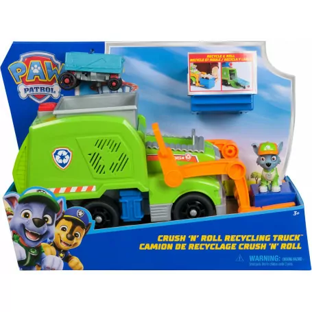 PAW Patrol Sustainable Crush n' Roll Recycling Truck