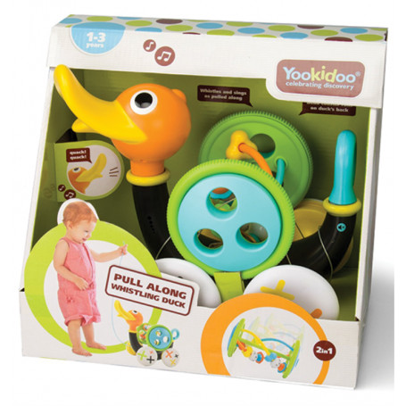 Yookidoo Whistling Pull Along Duck