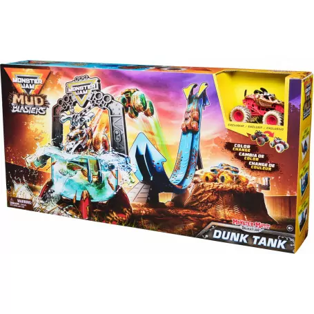 Monster Jam 1:64 Truck Wash Playset