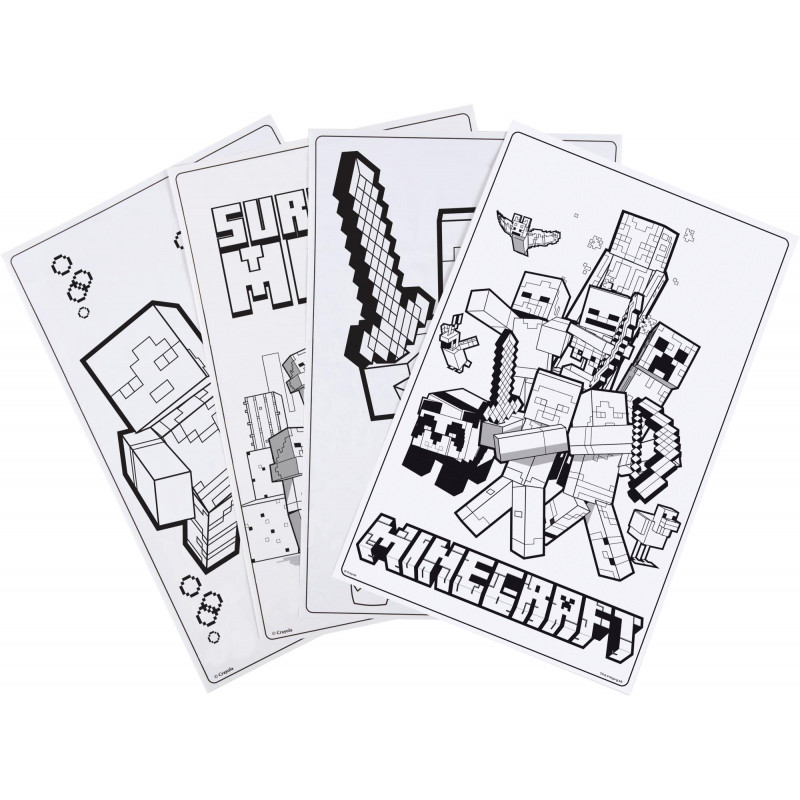 Giant Coloring Pages - Minecraft - Afterpay Available!