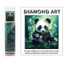 DIAMOND ART KIT 5D (30x30cm) - PANDA