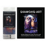 DIAMOND ART KIT 5D (15x20cm) - OWLS