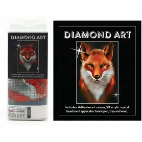 DIAMOND ART KIT 5D (15x20cm) - RED FOX