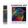 DIAMOND ART KIT 5D (30x30cm) - RAINBOW BIRD