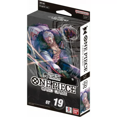 One Piece Card Game: Starter Deck Display – (Black) Smoker [ST-19]