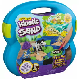 Kinetic Sand Dino Fossil Dig Case