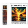 DIAMOND ART KIT 5D (30x30cm) - GOLDEN SUNSET