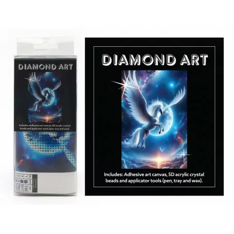 DIAMOND ART KIT 5D (15x20cm) - PEGASUS