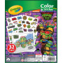 Color & Sticker Book - TMNT