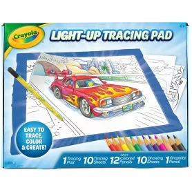 Light Up Tracing Pad - Cars