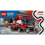 LEGO City F1 Pit Stop & Pit Crew with Ferrari Car 60443