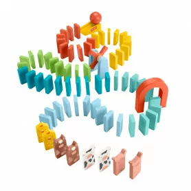 Fisher Price Wood  Domino Run Playset