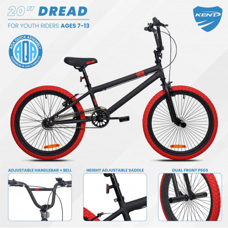 Fork Kent Dread 20 Inch Bike Kent Dread Boys 20 Inch Bmx Kent Dread