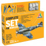 Italeri Spitfire Mk IX Complete set with tools and paints 1/72