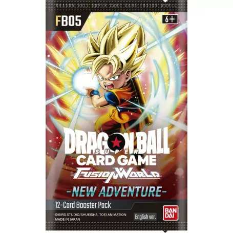 Dragon Ball Super Card Game: Fusion World – Booster Display: New Adventure [FB05]