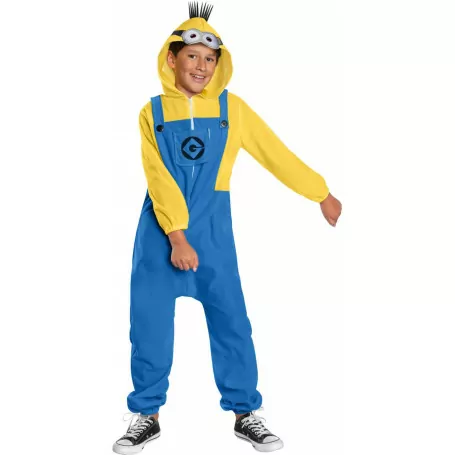 MINION DESPICABLE ME 4 JUMPSUIT - SIZE 3-5 YRS