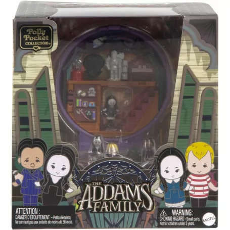 POLLY POCKET ADDAMS FAMILY COLLECTOR COMPACT