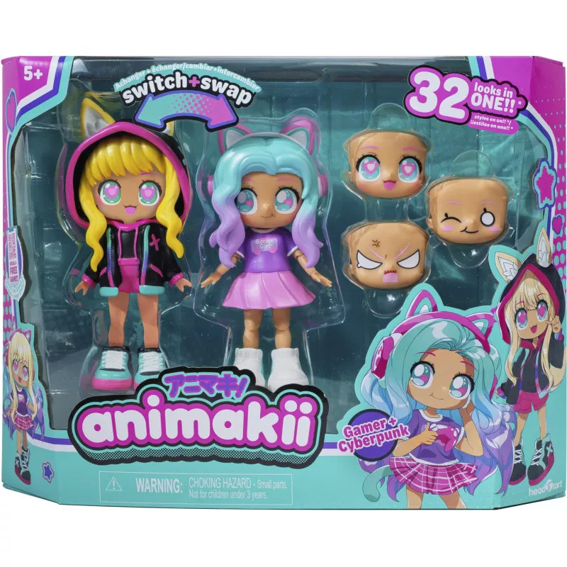 Animakii Doll Set Assorted - Afterpay Available!