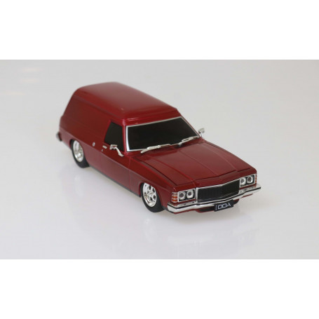 1:24 Red Custom HX Holden Panelvan Spectra Rides Light Up - Plastic