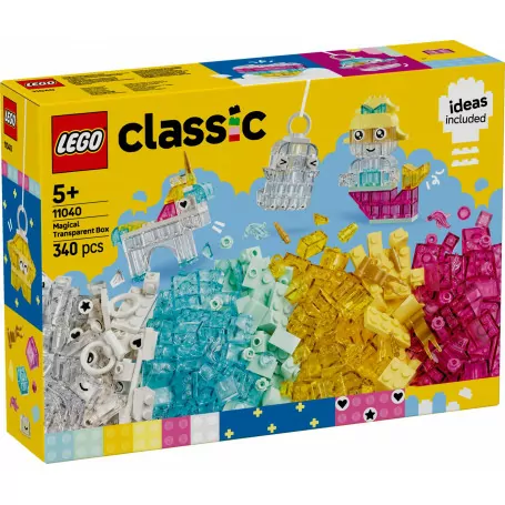 LEGO LEGO Classic Magical Transparent Box 11040