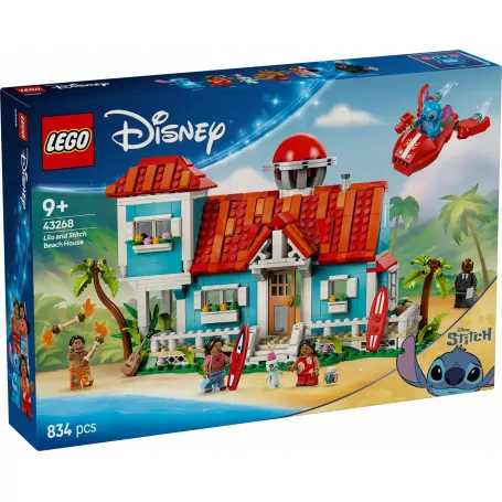 LEGO Disney Lilo and Stitch Beach House 43268