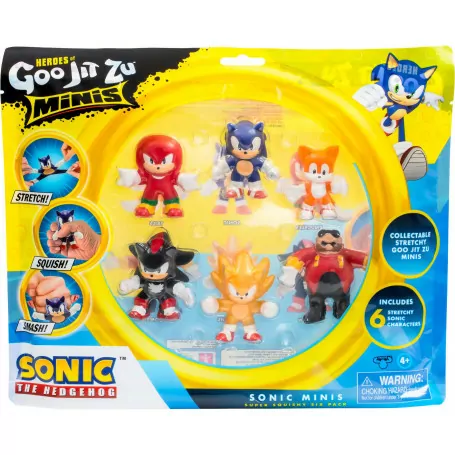 HEROES OF GOO JIT ZU SONIC S3 MINIS MEGA 6 PK