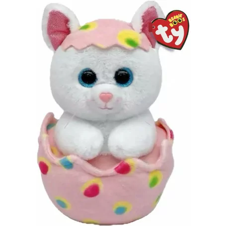 TY Beanie Boos GIGGLES - cat in egg reg