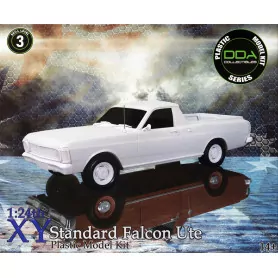 1:24 Plastic Kit XY Standard Ford Ute - Sealed Body, Opening Tailgate, Opening Bonnet w/Engine,