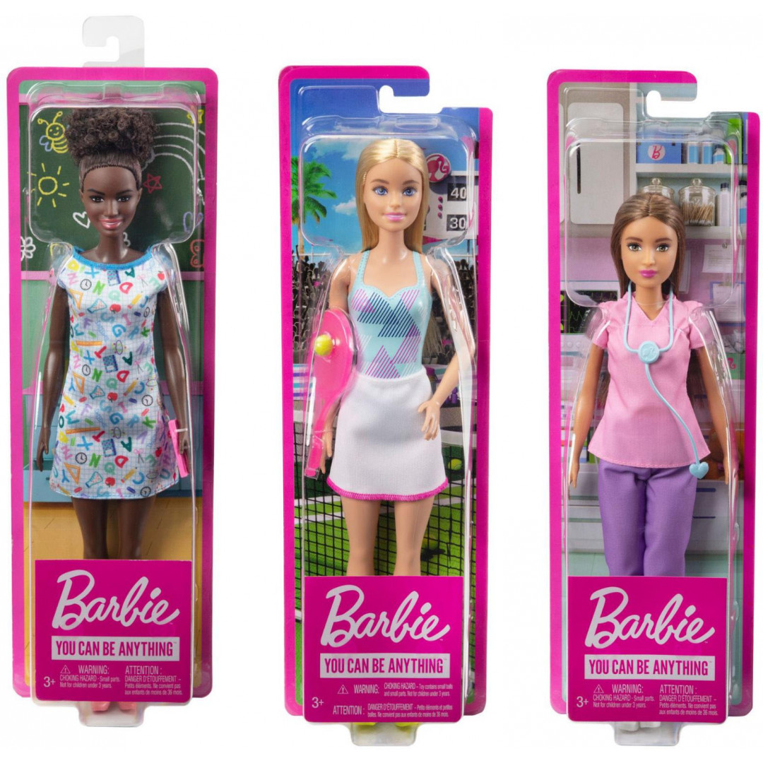 Barbie You Can Be Anything Career Assorted Afterpay