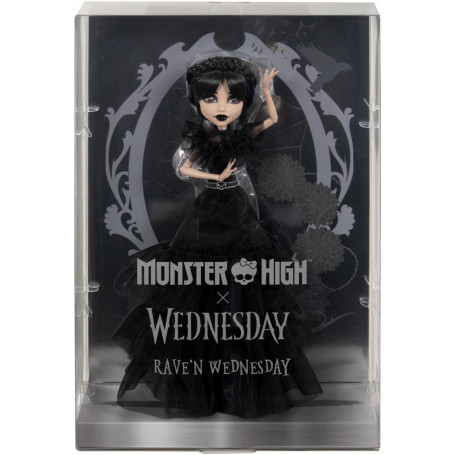 MH x Wednesday Raven Dress Doll