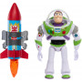 PIXAR LARGE SCALE FEATURE FIG - BUZZ WITH ROCKET